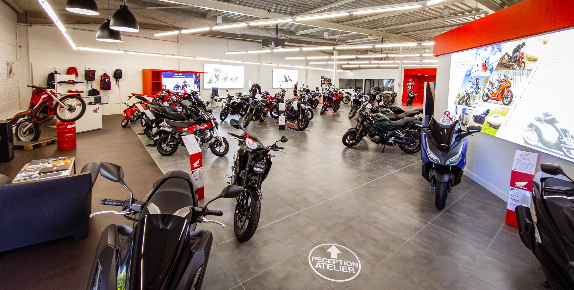 Stock de motos Honda d'occasion certifiées chez West Moto à Laval